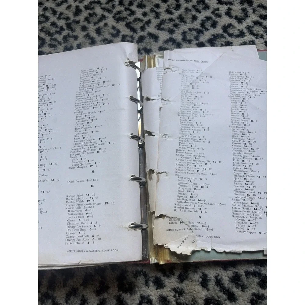 Better Homes & Gardens Cook Book 19th Printing of De Luxe‎ Edition 1949 VTG Read